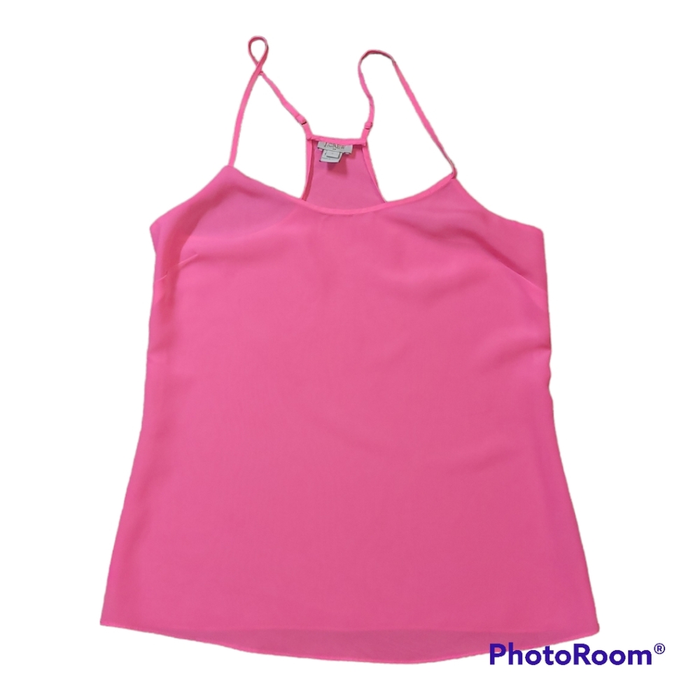 J Crew sheer pink camisole